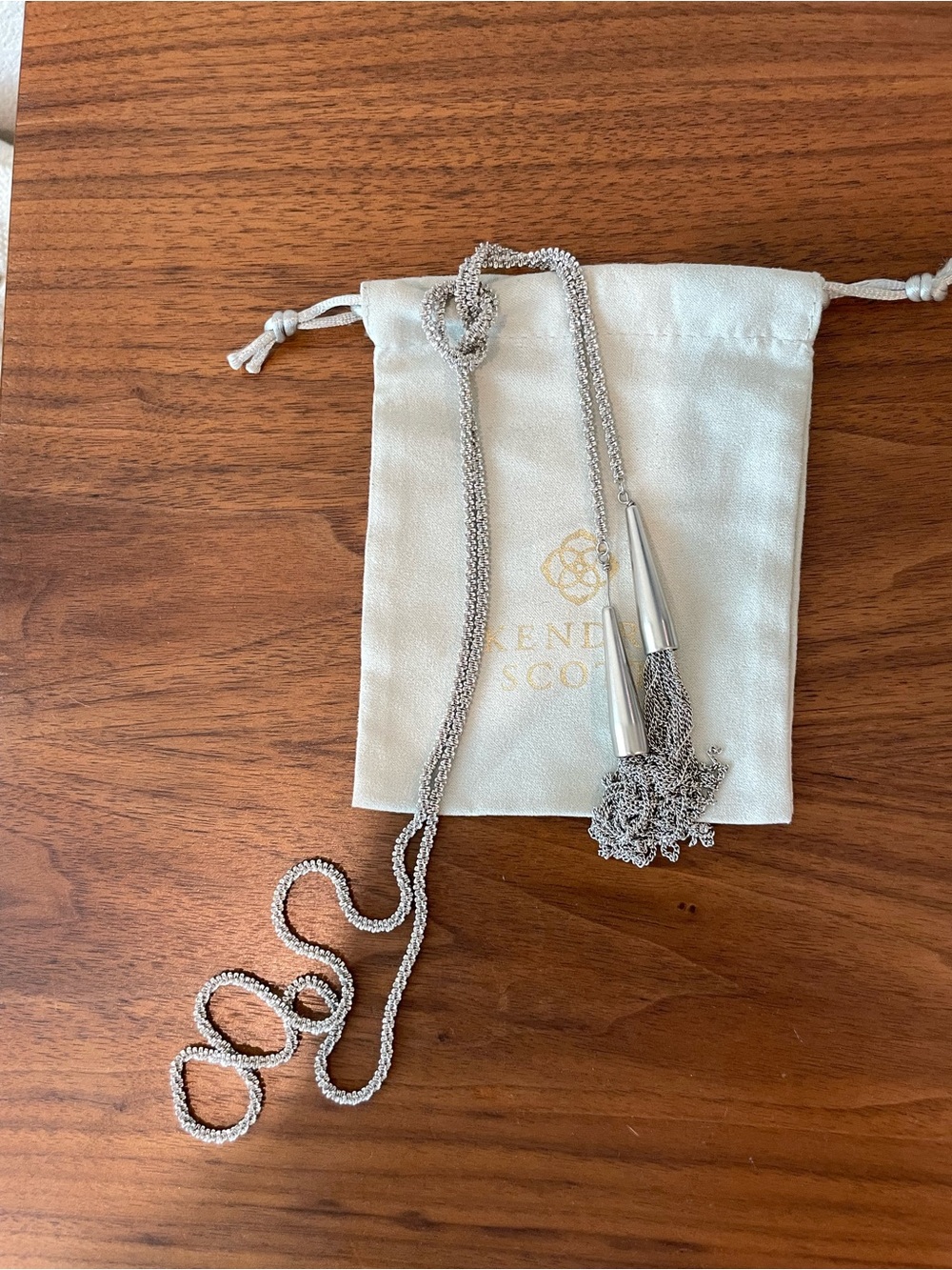 Kendra Scott Silver Phara Necklace